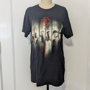Rammstein Zeit concert t-shirt from 2022 US Tour